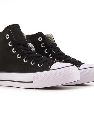 Кеды женские Converse Chuck Taylor All-Star Hi Hyper Pink White all star