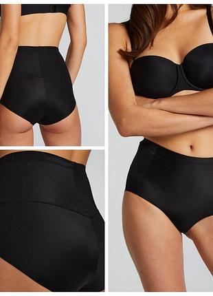 Hunkemoller! високі коригуючі жіночі труси з утяжкою хл розмір