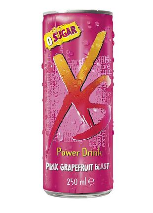 Енергетичний напій зі смаком грейпфрута xs™ power drink ( 12 банок x 250 мл)