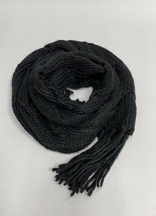 Шарф женский tom tailor 167348 б/р черный