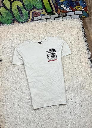 Футболка the north face біла м розмір
