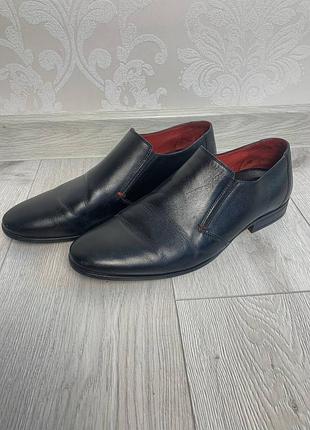 Туфлі броги чоловічі шкіра claudio conti 43