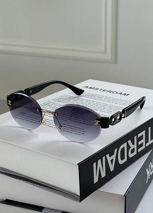 Жіночі окуляри з металевою оправою | uv400 | комплект 🎁celine 98207 🕶