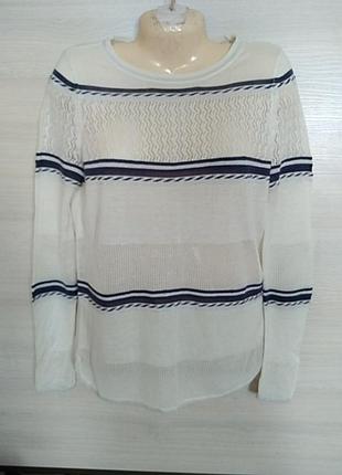 Светр      частково ажурний