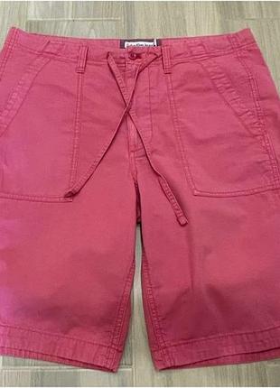 Шорти чінос calvin chiaro klein jeans коралового кольору