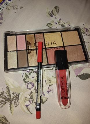 Лот декоративной косметики