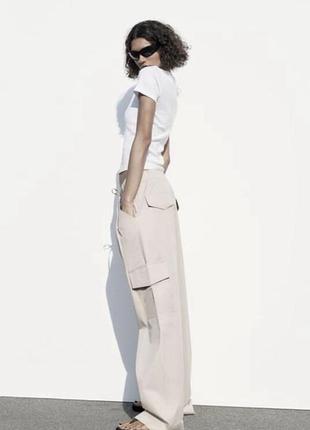 Zara брюки карго 5