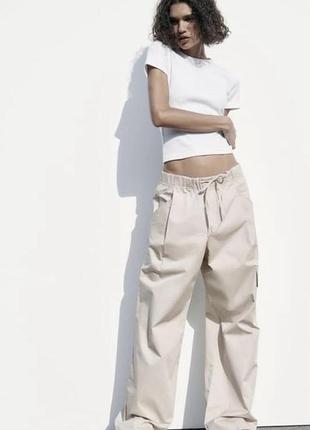 Zara брюки карго