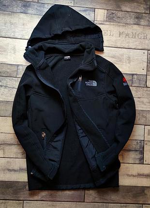 Куртка демісезонна з капюшоном жіноча the north face розмір s