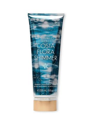 Ароматизированный лосьон для тела с шиммером victoria’s secret costa flora shimmer оригинал