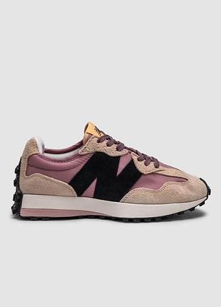 Кросівки жіночі new balance 327 rosewood licorice