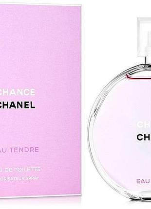 Парфумована вода жіноча chanel chance eau tendre, 100мл