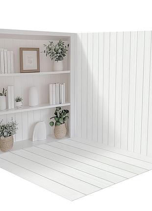 Вініловий кутовий фотофон 100х100см, frontlit 450 г/м2 №58659