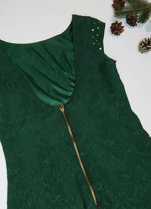 💚🖤 рельефное нарядное платье zara 💚🖤 3