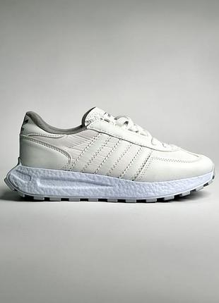 Мужские кроссовки adidas sneakers boost, белые кроссовки адидас, демисезонные