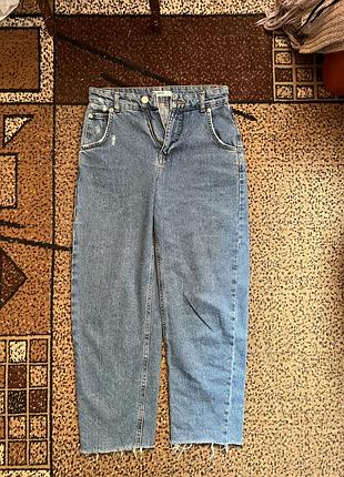 Сині джинси moms pull&bear