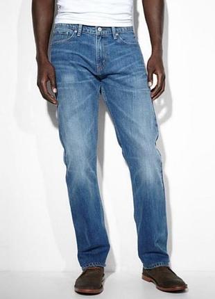 Чоловічі джинси levi’s 504 блакитні