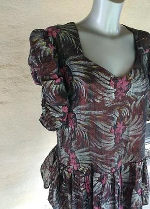 Платье праздничное 100% хлопок с люрексом толжество р.52-56