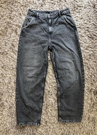 Джинси sinsay широкі банани сірі