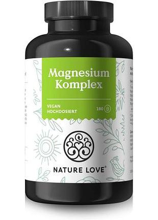 Магневий комплекс ,  400 мг , nature love® ,  180 капсул