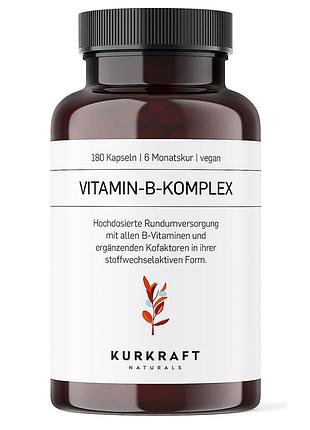 Комплекс вітамінів в з кофакторами kurkraft - 180 капсул