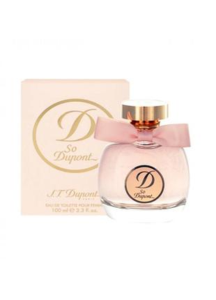 So dupont eau de parfum пустой флакон от парфюмированной воды 50 мл.