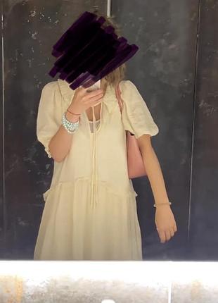 Сукня zara жовта