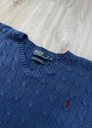 Вінтажний шовковий светр polo ralph lauren оригінал