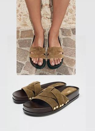 Шльопанці zara 35-42