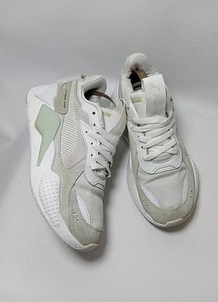 Кроссовки puma, белые, женские