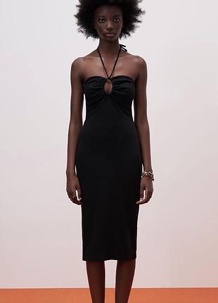 Сукня міді zara