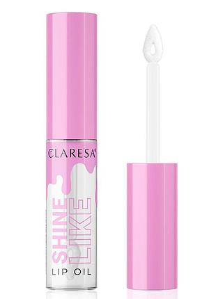 Масло для губ claresa shine like тон 03 raspberry 2.2 г