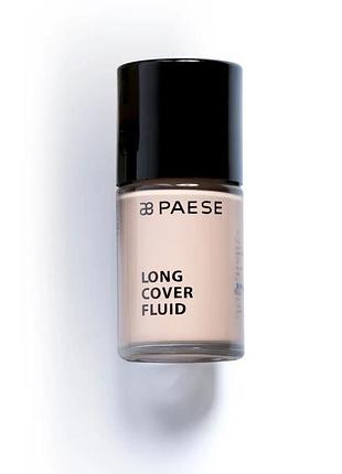 Тональний крем long cover fluid paese тон 0 nude 30 мл