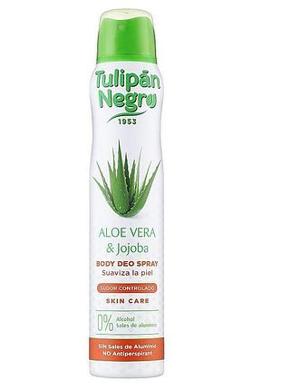 Дезодорант-спрей tulipan negro aлоэ вера и жожоба, 200 мл