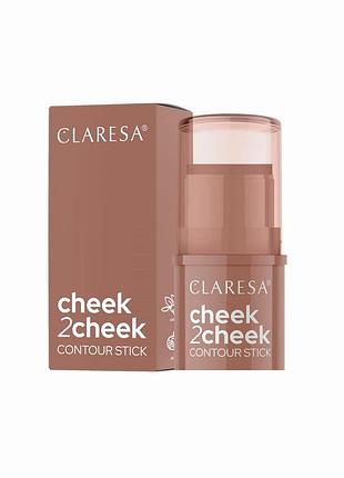 Бронзер стик cheek 2 cheek claresa 6г