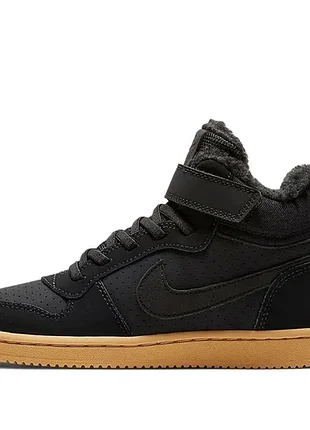 Детские зимние кроссовки nike court borough mid(28,5р18-18,5см)