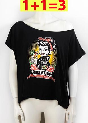 Футболка жіноча стильна nozem c дівчиною
