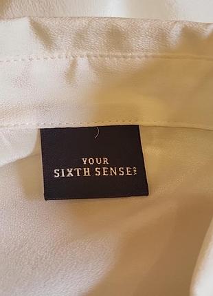Шелковая блуза рубашка your sixth sense