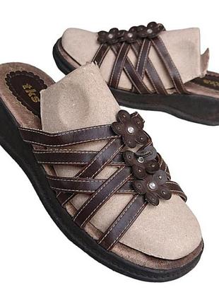 Фирменные сабо шлепки босоножки