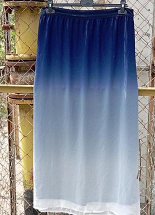 Длинная легкая. юбка, шифон
