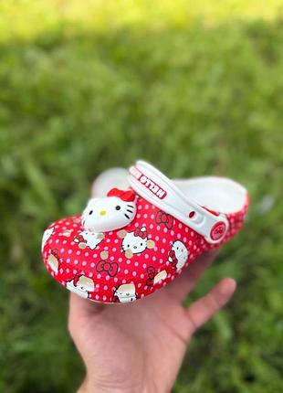 Дитячі крокси hello kitty