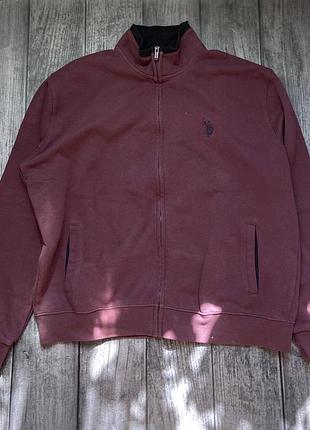 Чоловіча зіп кофта кардиган u.s. polo assn