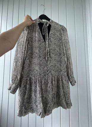 Плаття шовк від h&m