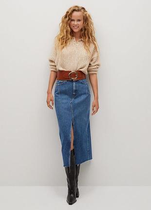 Джинсова спідниця mango, zara, hm