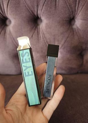 Жидкие тени для век с глиттером focallure metallic liquid eyeshadow, 14 тон ocean light