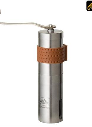 Портативна кавомолка camp hand coffee grinder steel