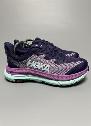 Трейлові бігові кросівки sample HOKA ONE ONE Mach 4 Men's Running Shoes Hot Coral Saffron mafate speed 4 vibram оригінал
