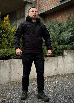 Костюм soft shell + omni heat apex black до -35