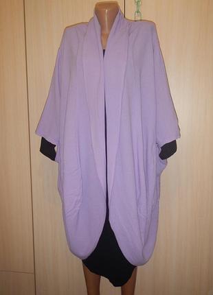 Легкий итальянский кардиган р.m-3xl хлопок