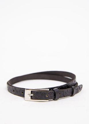 Женский кожаный ремень, черного цвета, 196r15y0w1